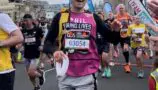 Phil Dunster running the London Marathon for Young Lives vs Cancer